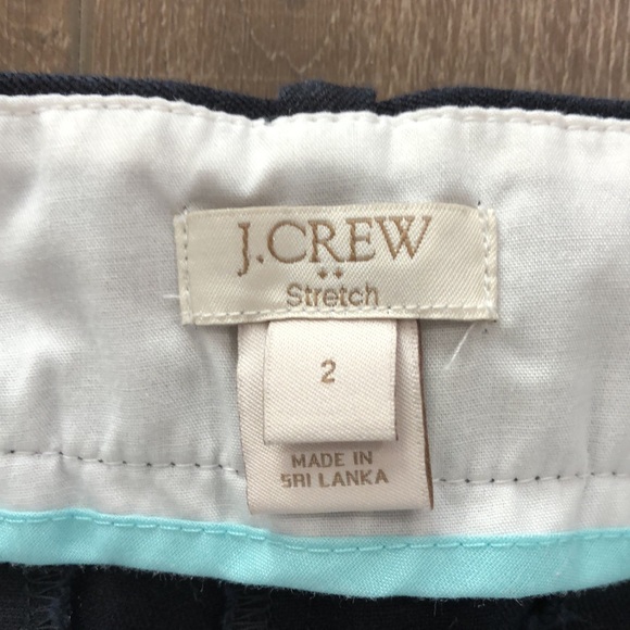 J. CREW Side Zip Ankle Pants w/Stretch - Picture 2 of 10